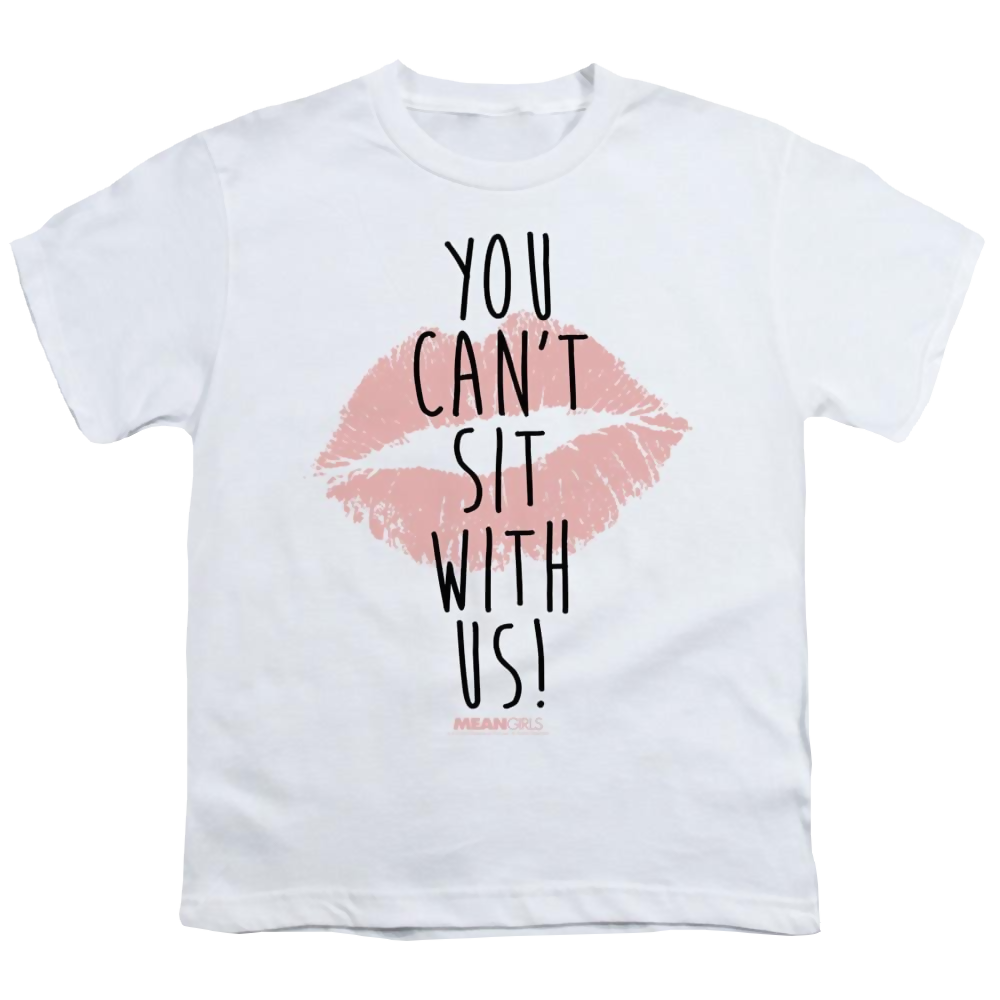 Mean Girls You Cant Sit With Us - Youth T-Shirt Youth T-Shirt (Ages 8-12) Mean Girls