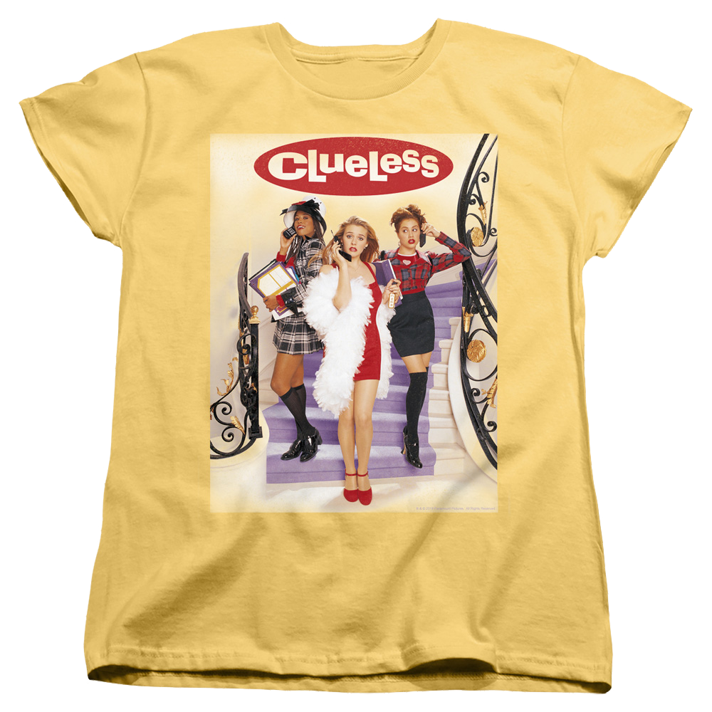 Clueless Clueless Poster - Women's T-Shirt Women's T-Shirt Clueless
