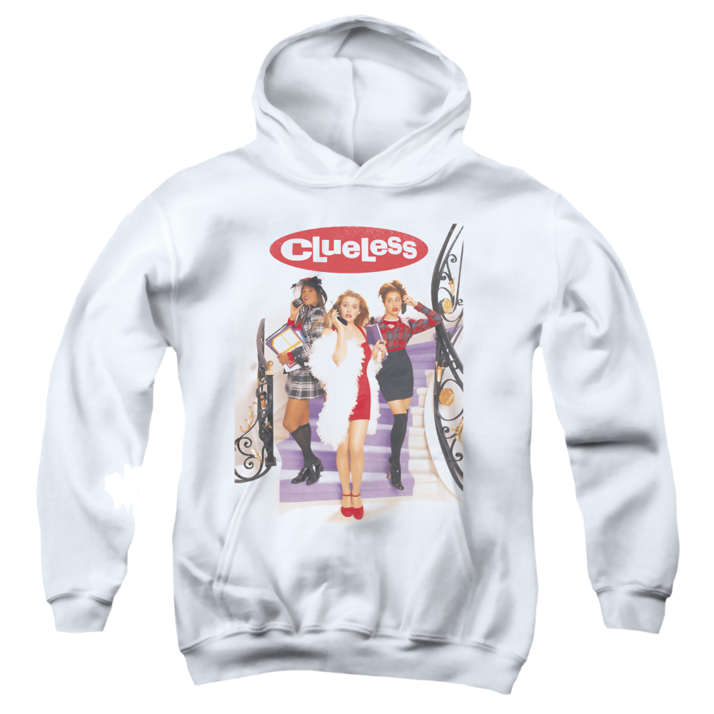 Clueless Clueless Poster - Youth Hoodie Youth Hoodie (Ages 8-12) Clueless