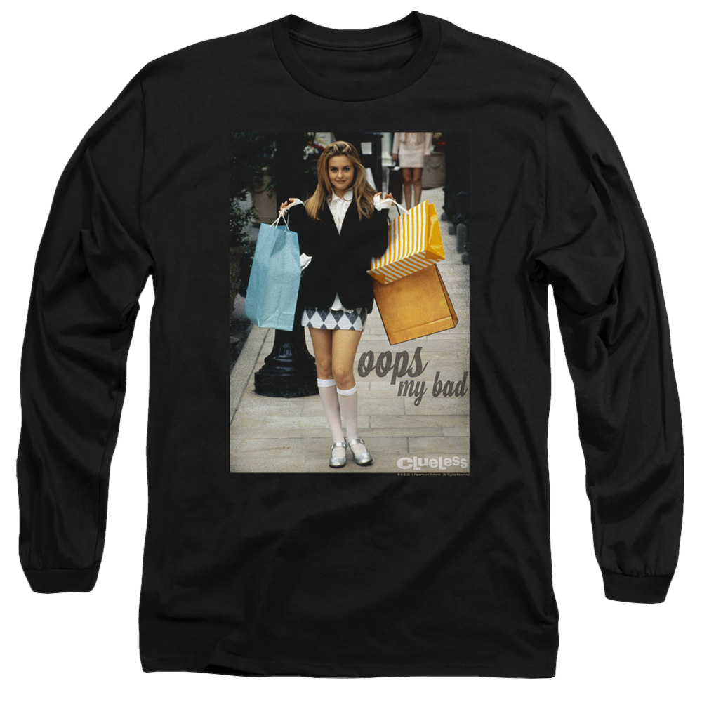 Clueless Oops My Bad - Men's Long Sleeve T-Shirt Men's Long Sleeve T-Shirt Clueless