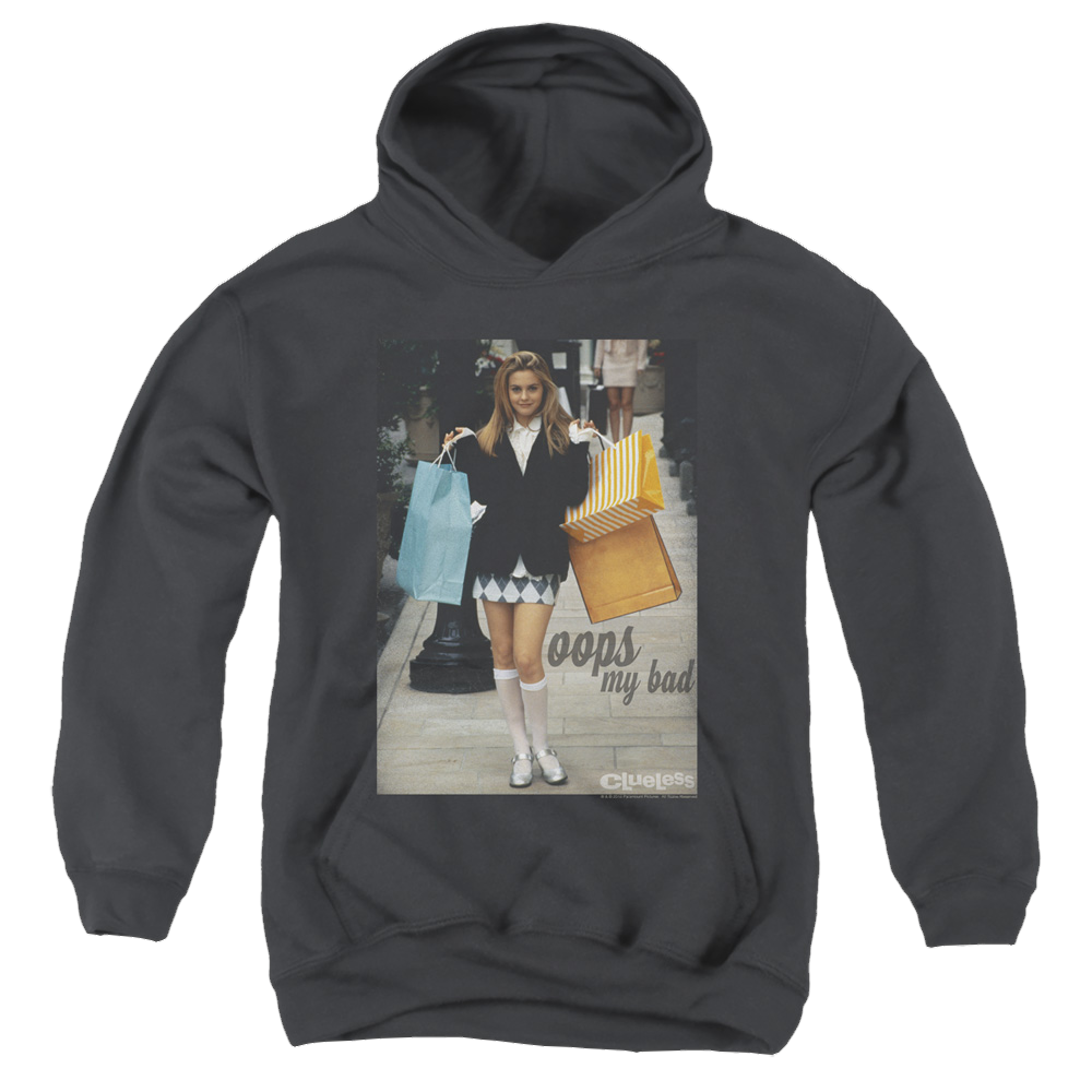 Clueless Oops My Bad - Youth Hoodie Youth Hoodie (Ages 8-12) Clueless