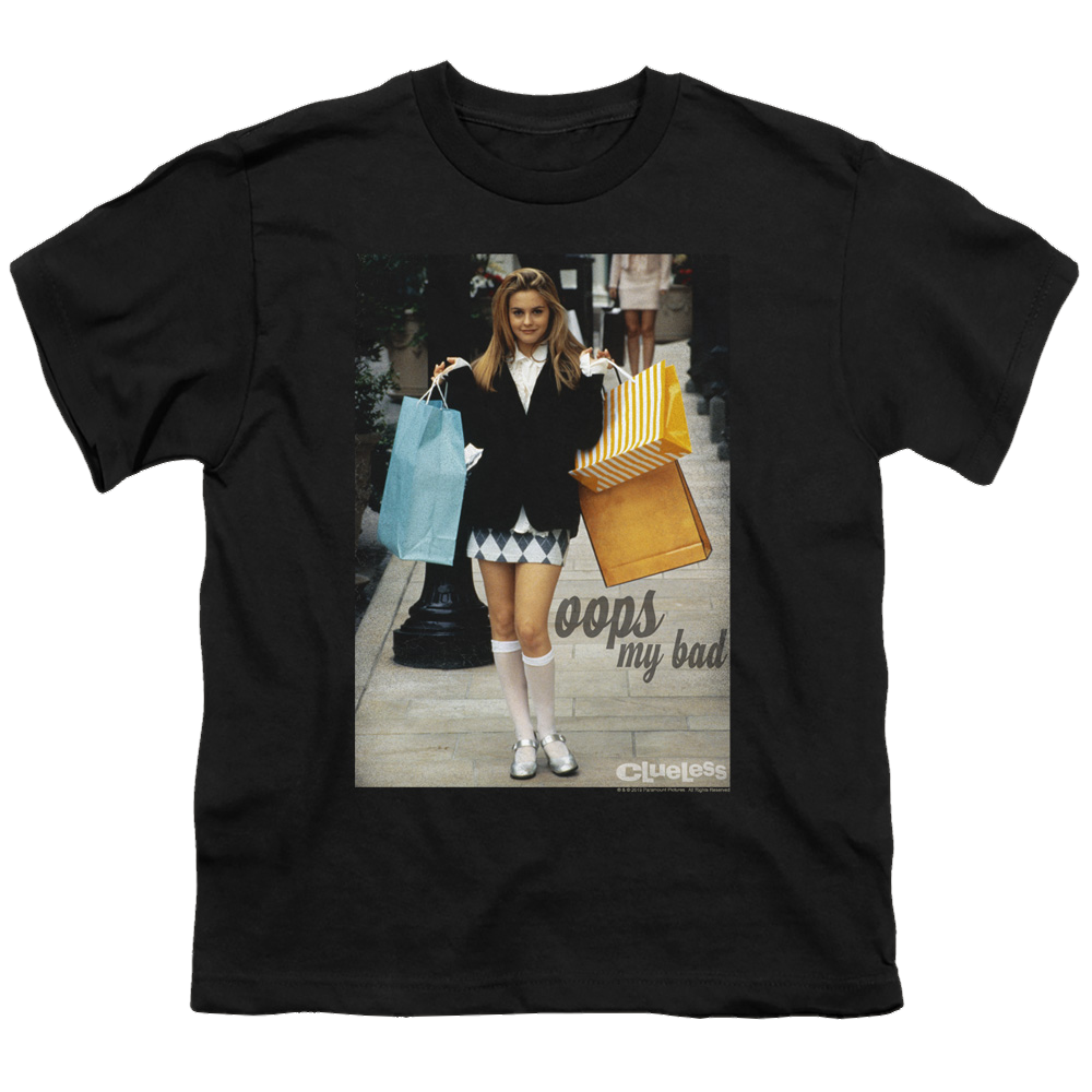 Clueless Oops My Bad - Youth T-Shirt Youth T-Shirt (Ages 8-12) Clueless
