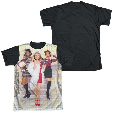 Clueless Plaid men's black back t-shirt