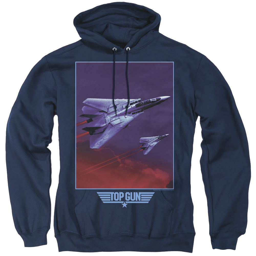 Top Gun Clouds - Pullover Hoodie Pullover Hoodie Top Gun