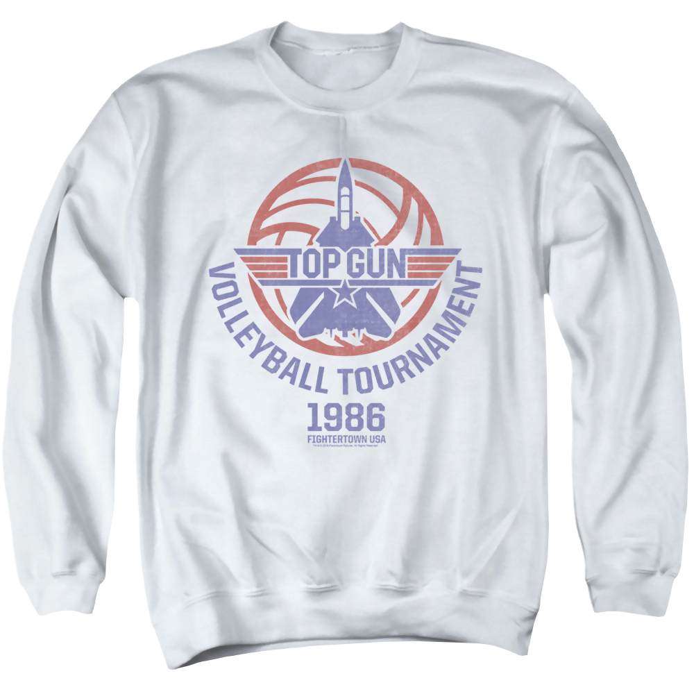 Top Gun Volleyball Tournament - Men's Crewneck Sweatshirt Men's Crewneck Sweatshirt Top Gun