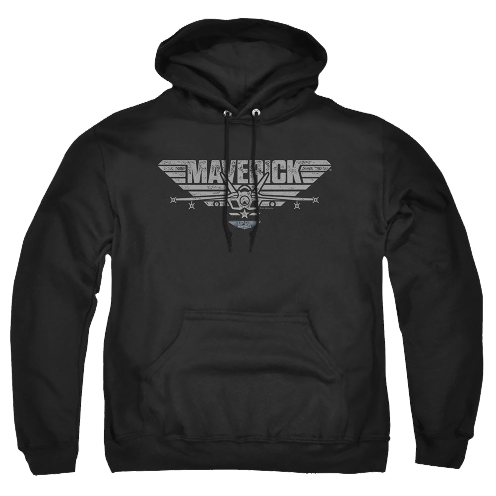 Top Gun Maverick Maverick Plane Logo - Pullover Hoodie Pullover Hoodie Top Gun