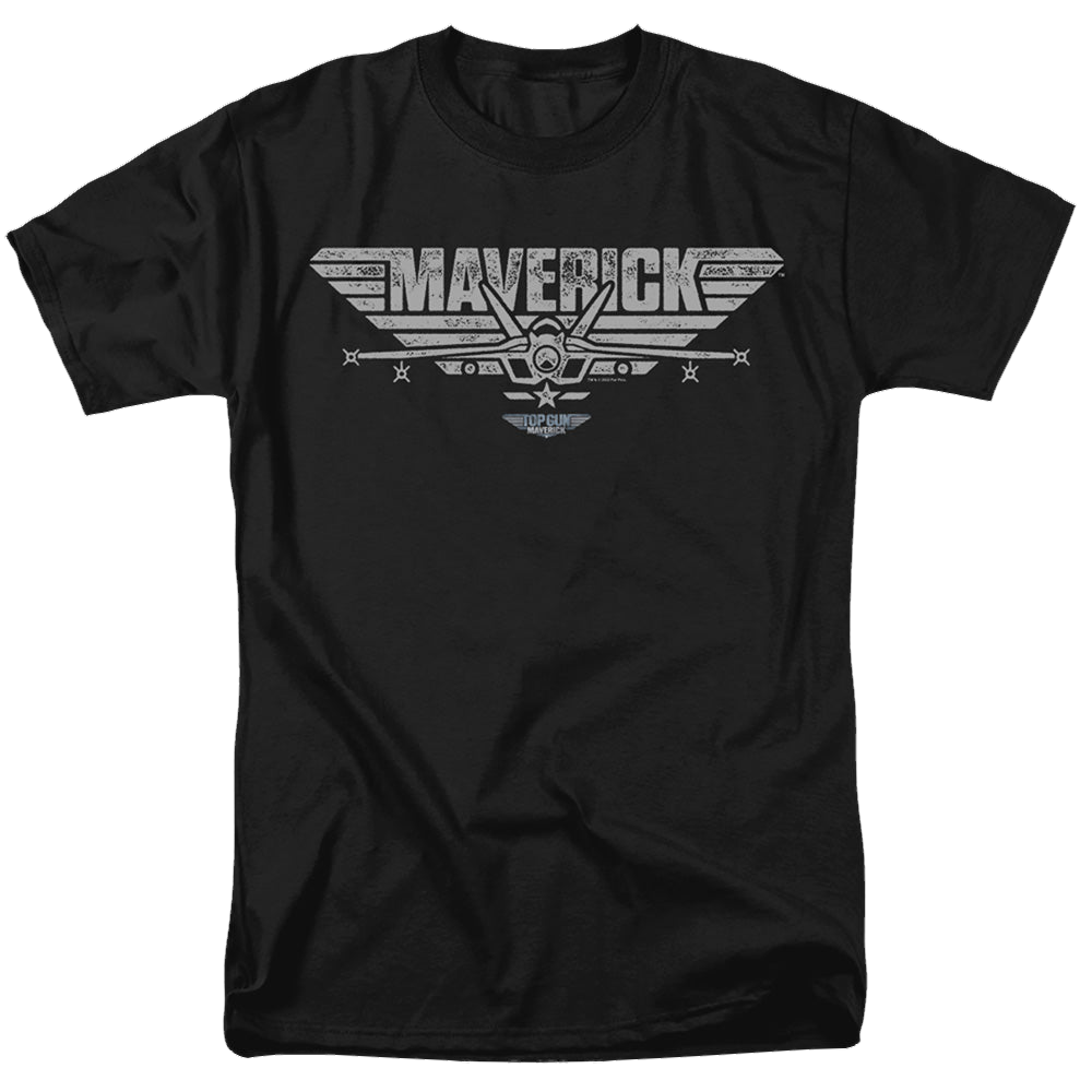 Top Gun Maverick Maverick Plane Logo - Men's Regular Fit T-Shirt Men's Regular Fit T-Shirt Top Gun
