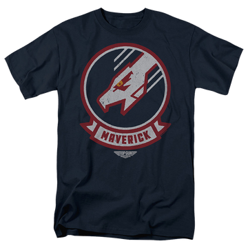 Navy men's regular fit t-shirt with Top Gun Maverick Call Sign graphic