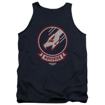 Navy men's tank with Top Gun Maverick Call Sign graphic