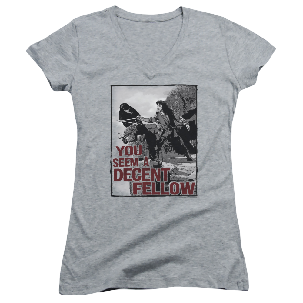 Princess Bride, The Fellow - Juniors V-Neck T-Shirt Juniors V-Neck T-Shirt The Princess Bride