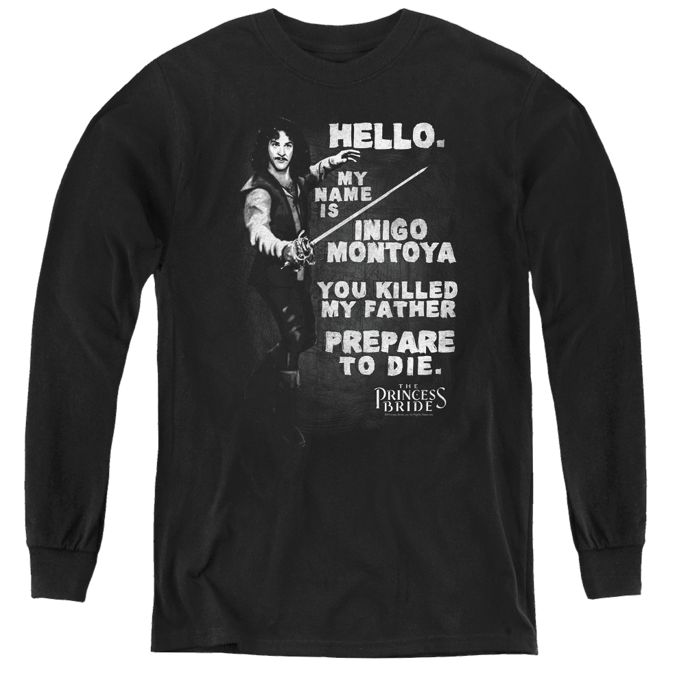 Princess Bride, The Hello Again - Youth Long Sleeve T-Shirt Youth Long Sleeve T-Shirt The Princess Bride