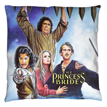 Princess Bride Alt Poster throw pillow