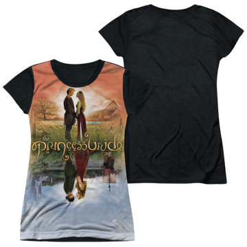 The Princess Bride Poster Sub juniors black back t-shirt
