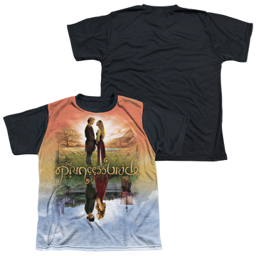 The Princess Bride Poster Sub youth black back t-shirt for ages 8 to 12