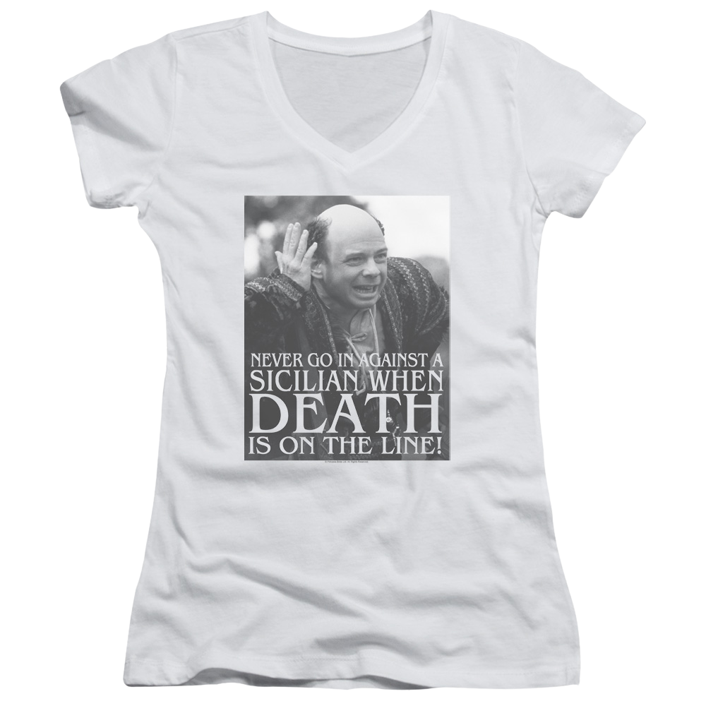 Princess Bride, The Sicilian - Juniors V-Neck T-Shirt Juniors V-Neck T-Shirt The Princess Bride