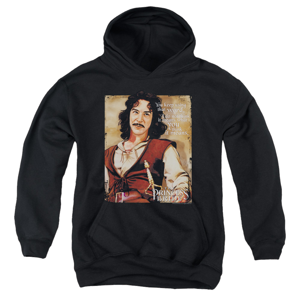 Princess Bride, The Word - Youth Hoodie Youth Hoodie (Ages 8-12) The Princess Bride
