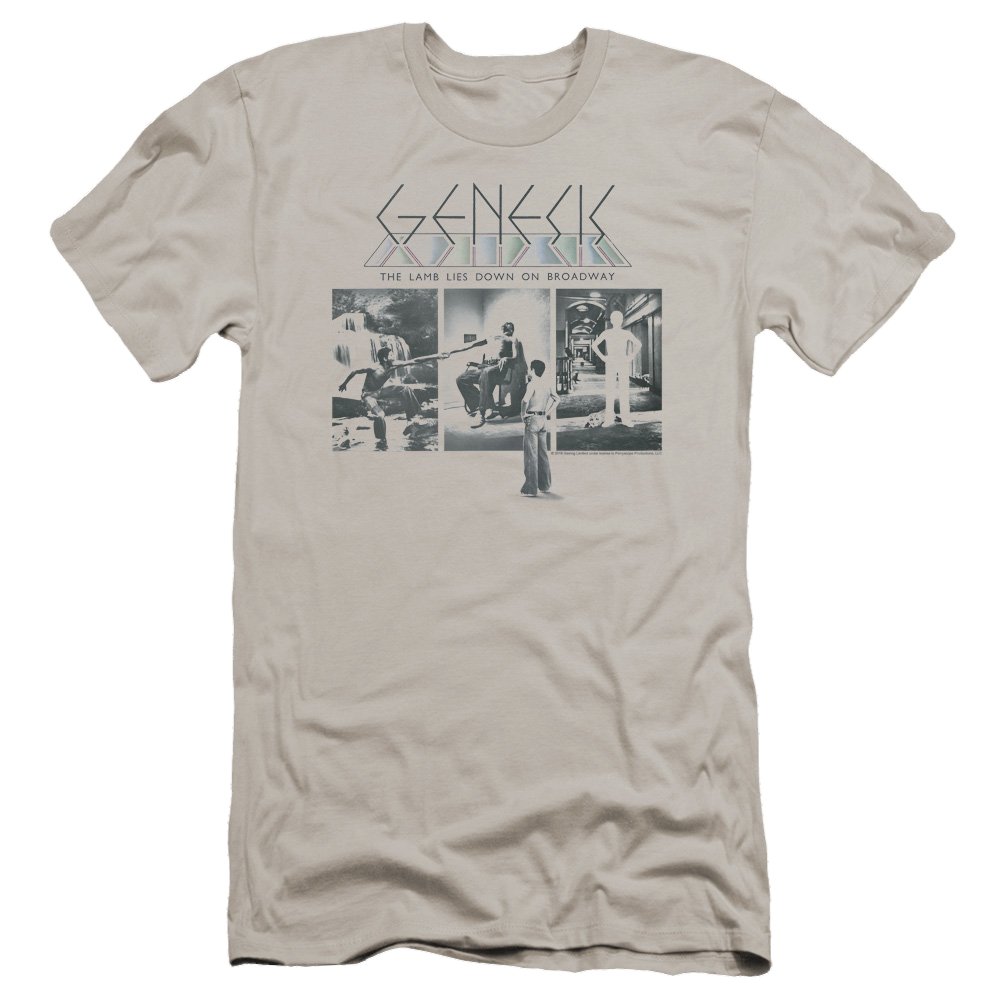 Genesis The Lamb Down On Broadway - Men's Premium Slim Fit T-Shirt Men's Premium Slim Fit T-Shirt Genesis