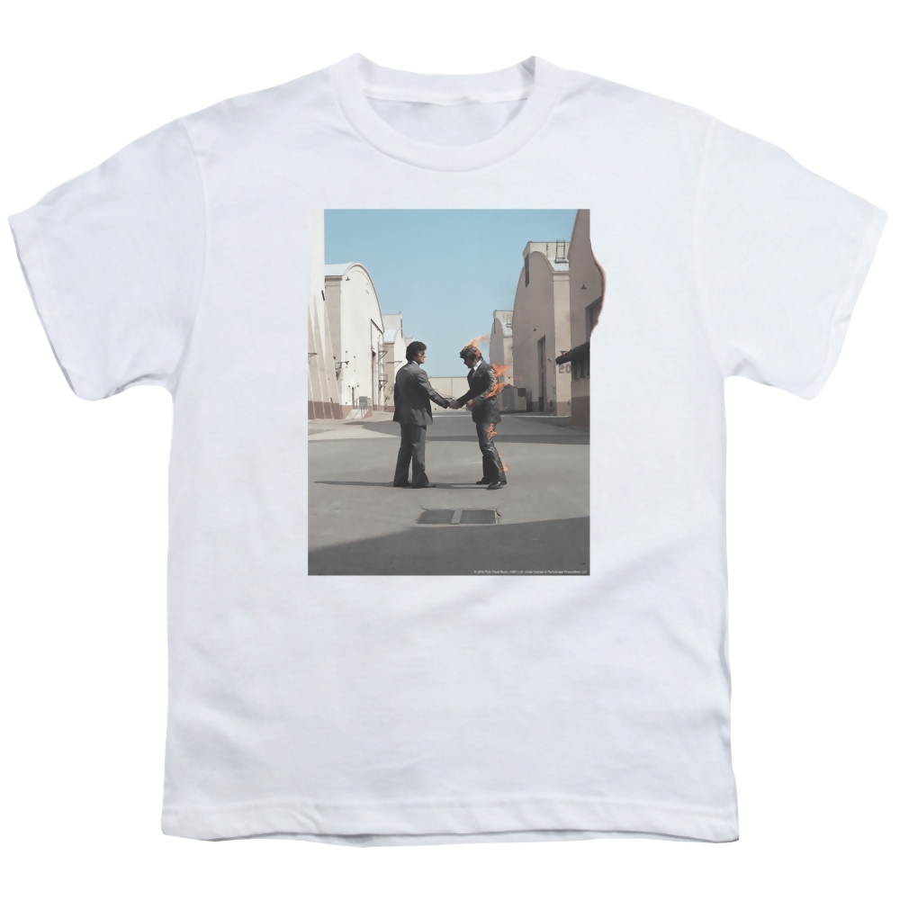 Pink Floyd Wish You Were Here Youth T-Shirt (Ages 8-12) Youth T-Shirt (Ages 8-12) Pink Floyd