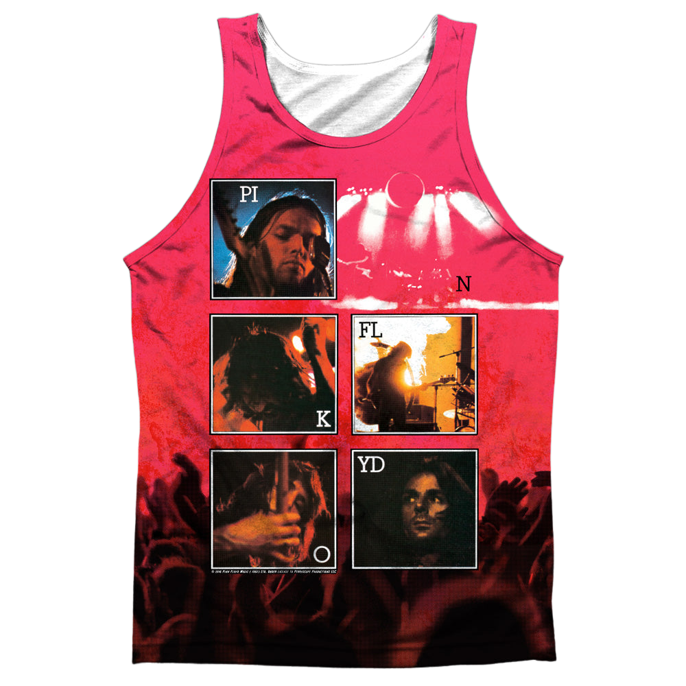 Pink Floyd Live - Men's All Over Print Tank Top Men's All Over Print Tank Pink Floyd