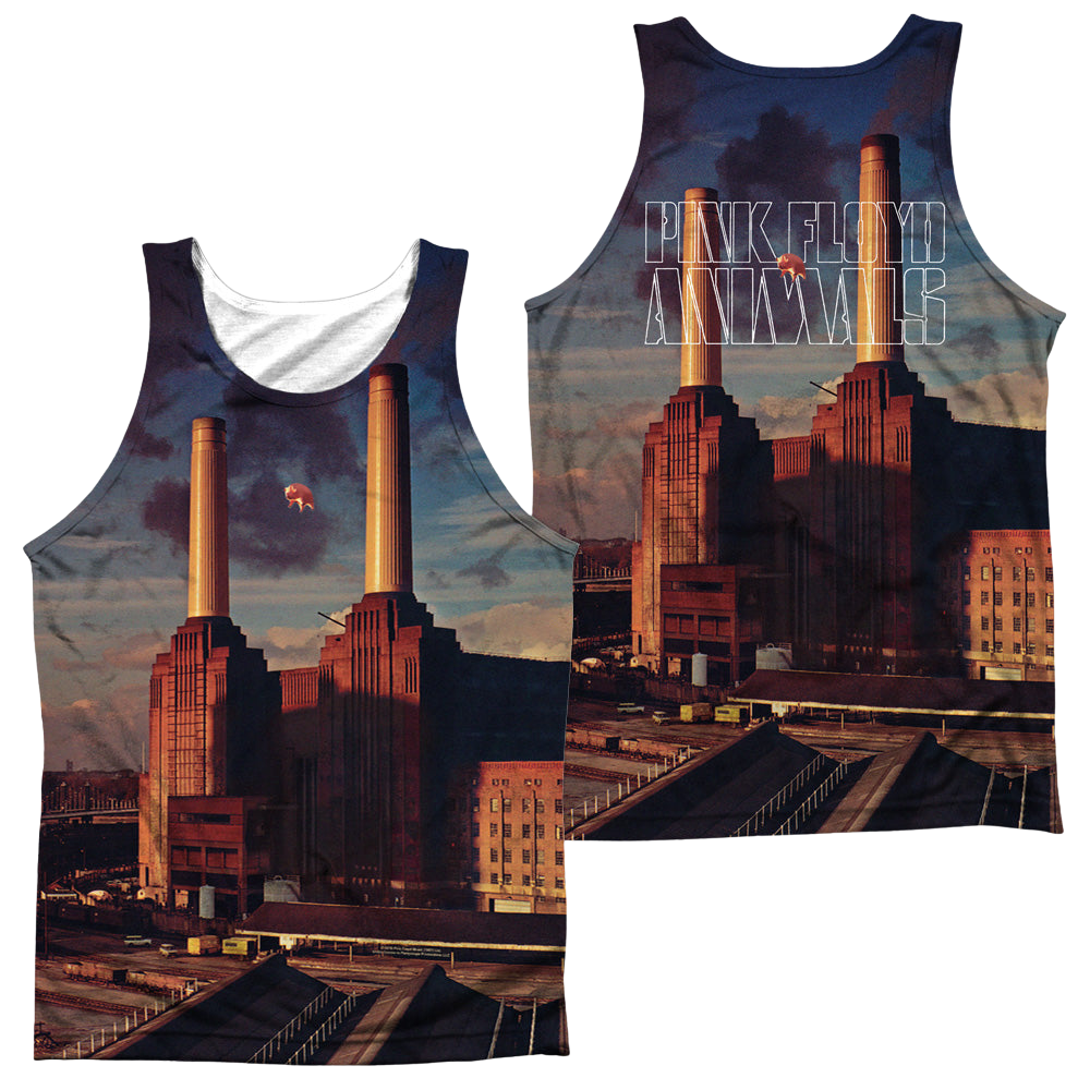 Pink Floyd Animals (Front/Back Print) - Men's All Over Print Tank Top Men's All Over Print Tank Pink Floyd
