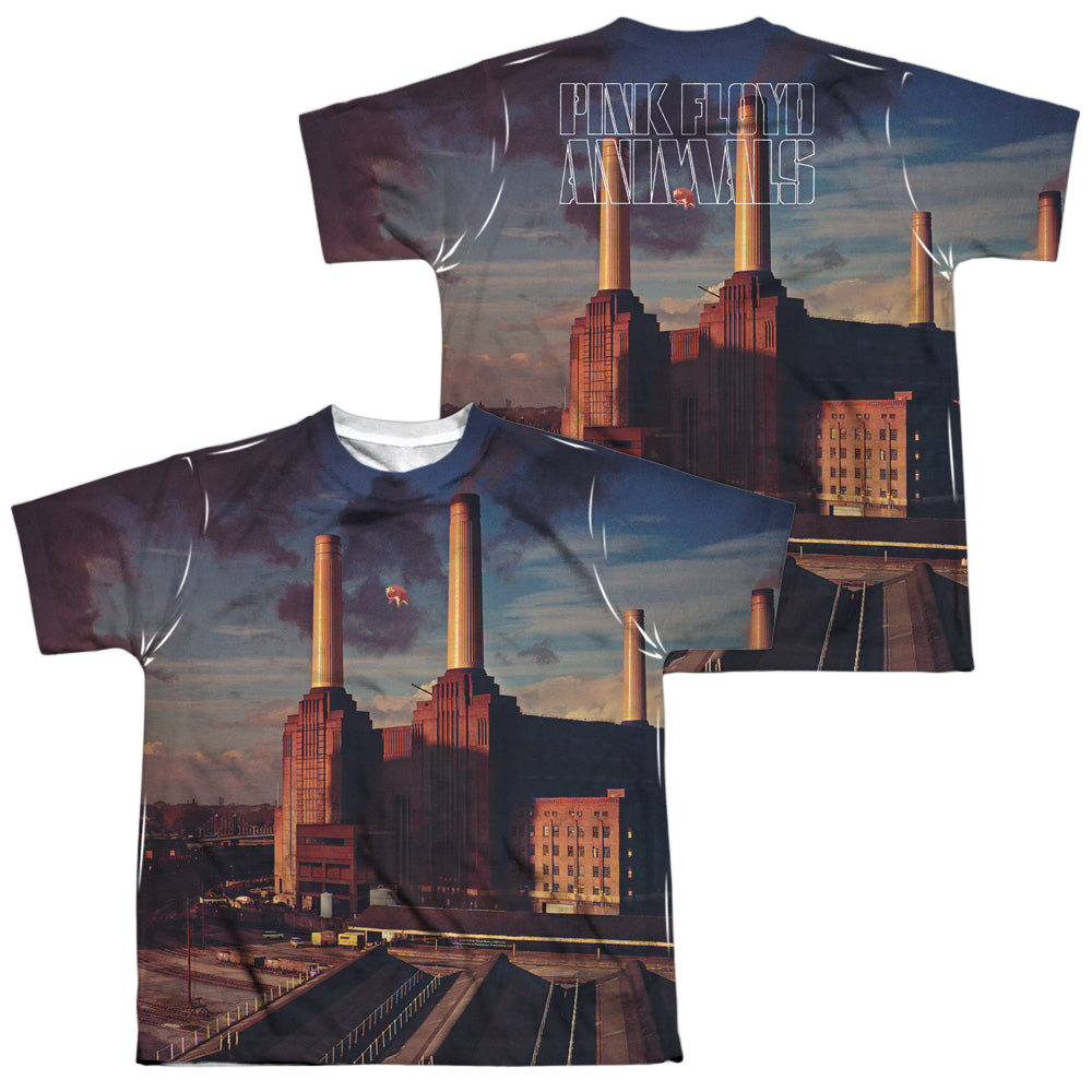Pink Floyd Animals (Front/Back Print) - Youth All-Over Print T-Shirt Youth All-Over Print T-Shirt (Ages 8-12) Pink Floyd