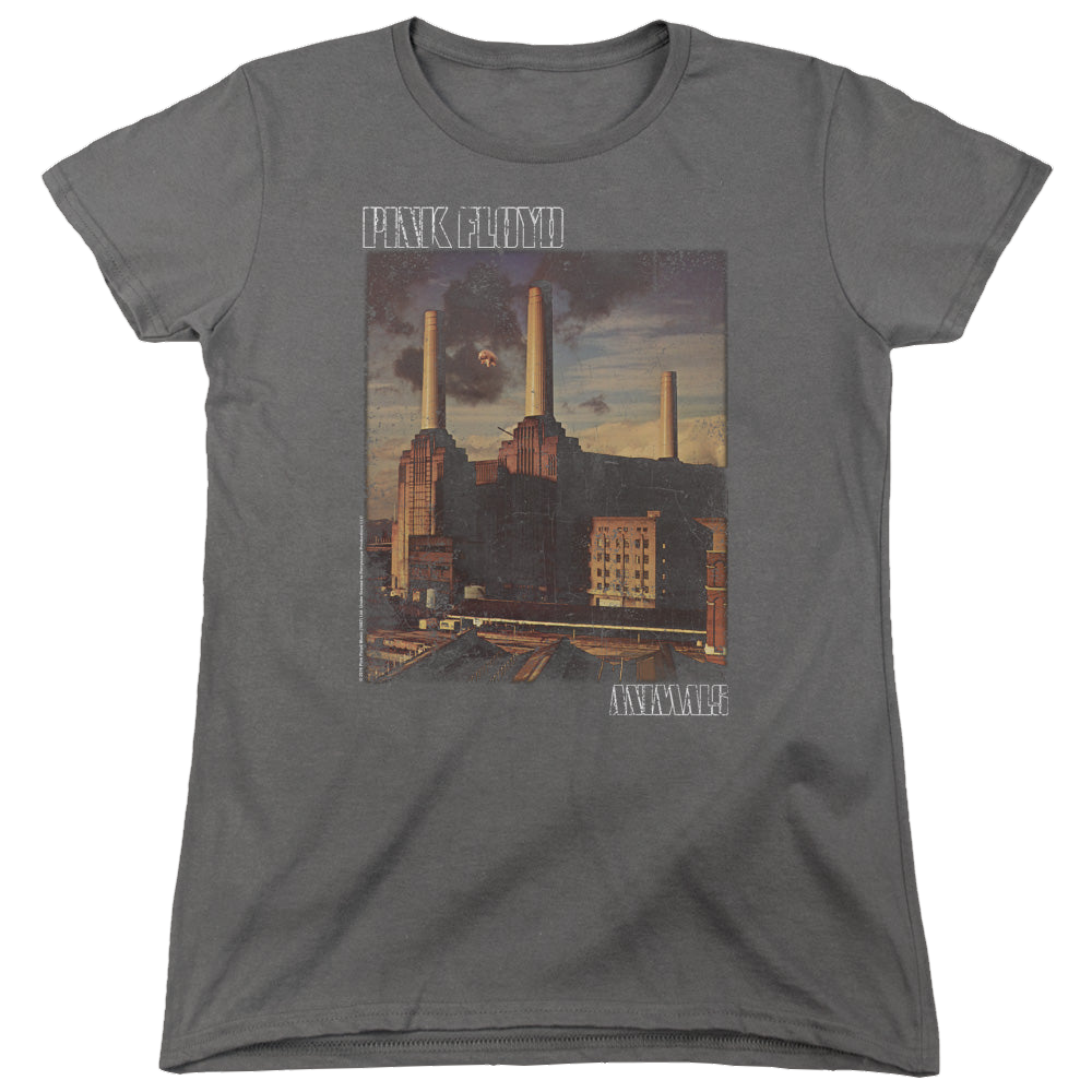 Pink Floyd Faded Animals - Women's T-Shirt Women's T-Shirt Pink Floyd
