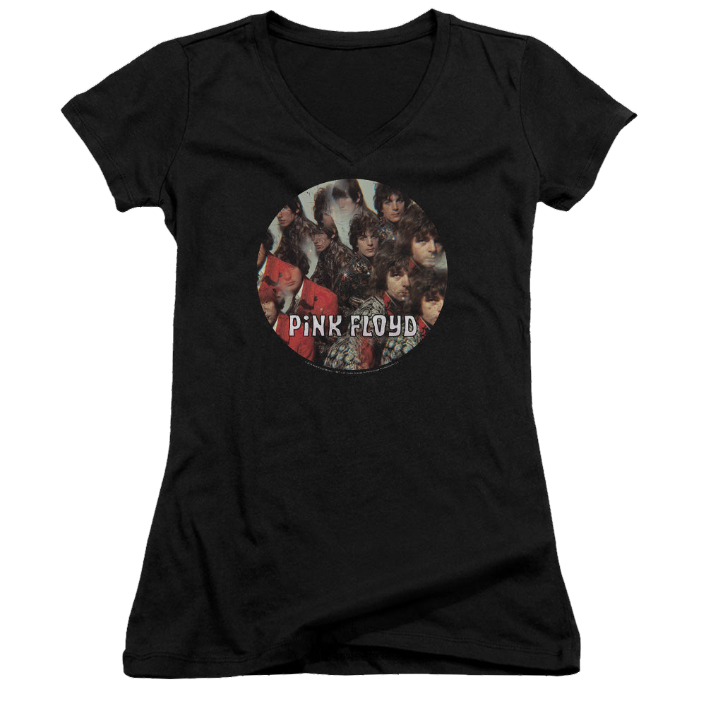 Pink Floyd Piper - Juniors V-Neck T-Shirt Juniors V-Neck T-Shirt Pink Floyd