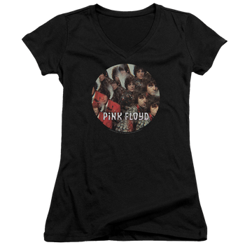 Pink Floyd Piper - Juniors V-Neck T-Shirt Juniors V-Neck T-Shirt Pink Floyd