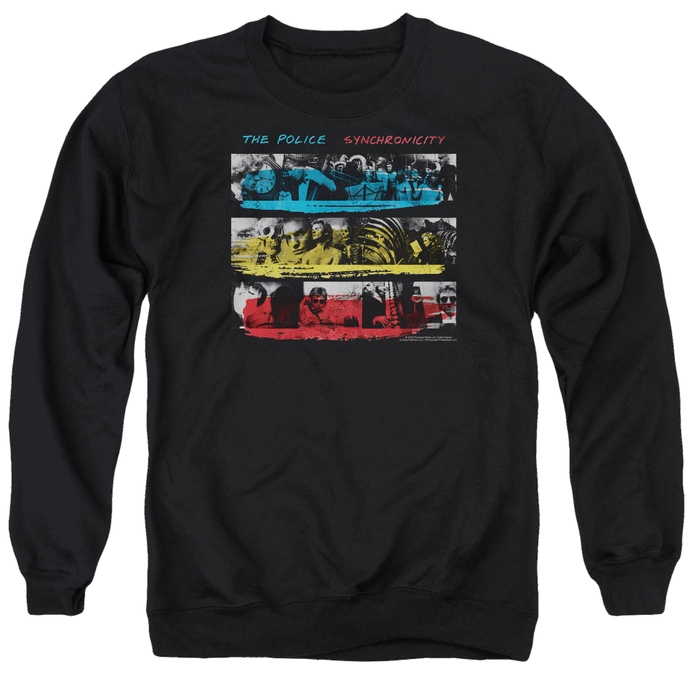 The Police Synchronicity - Men's Crewneck Sweatshirt Men's Crewneck Sweatshirt The Police