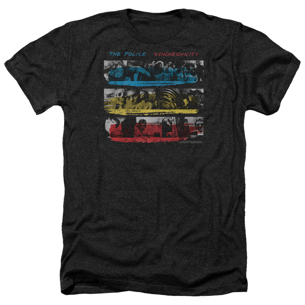 The Police Synchronicity - Men's Heather T-Shirt Men's Heather T-Shirt The Police