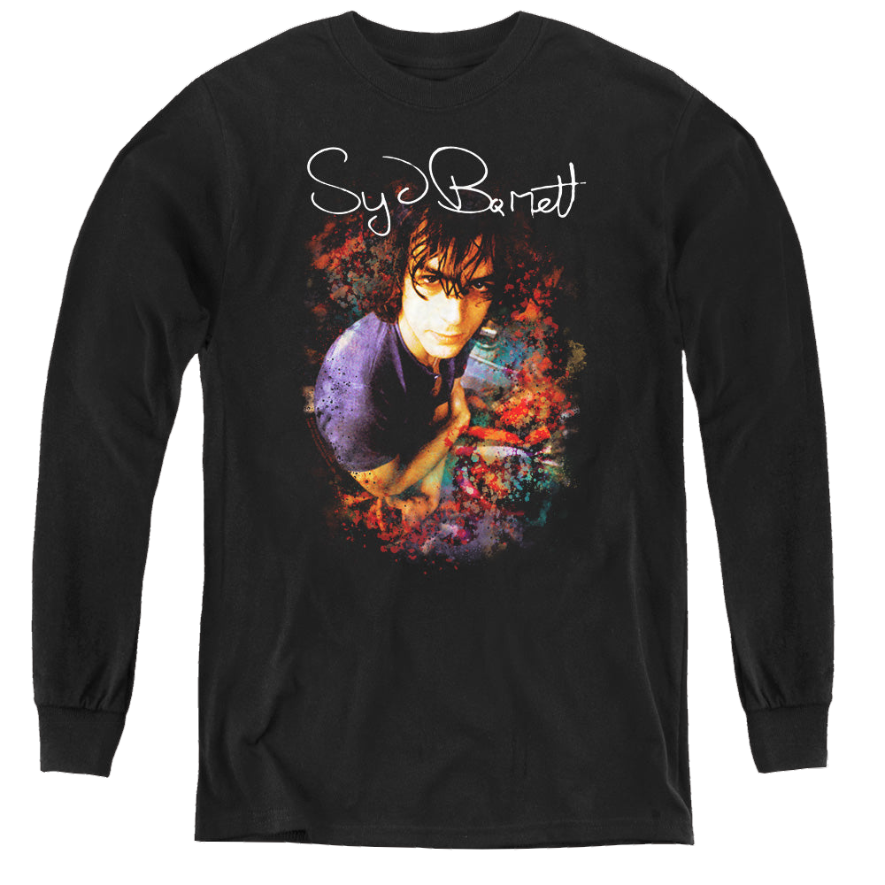 Syd Barrett Madcap Syd - Youth Long Sleeve T-Shirt Youth Long Sleeve T-Shirt Syd Barrett