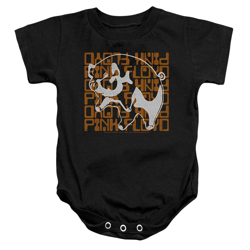 Pink Floyd Pig - Baby Bodysuit Baby Bodysuit Pink Floyd