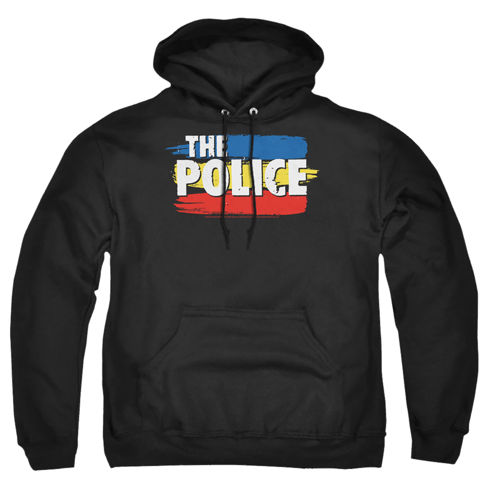The Police Three Stripes Logo - Pullover Hoodie Pullover Hoodie The Police