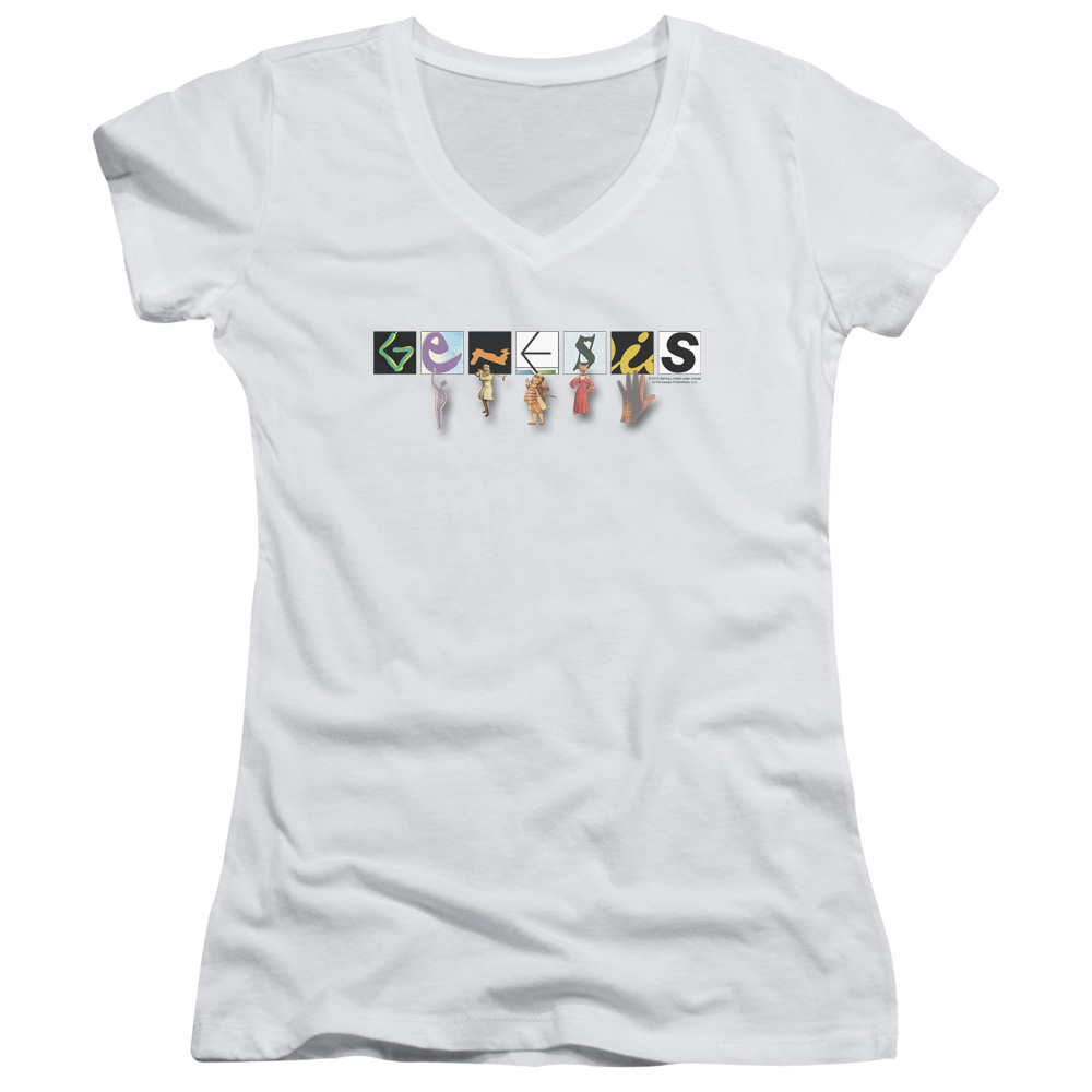 Genesis New Logo - Juniors V-Neck T-Shirt Juniors V-Neck T-Shirt Genesis
