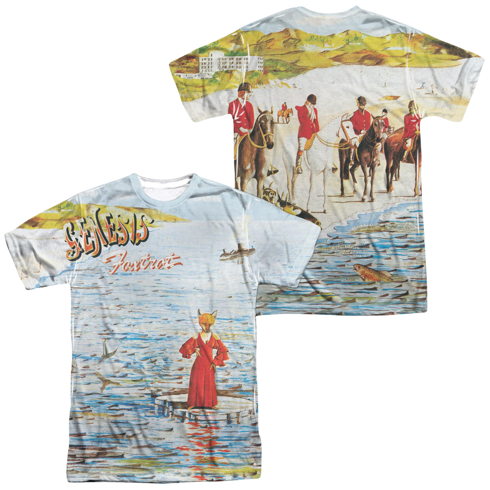 Genesis Foxtrot Cover (Front/Back Print) - Men's All-Over Print T-Shirt Men's All-Over Print T-Shirt Genesis