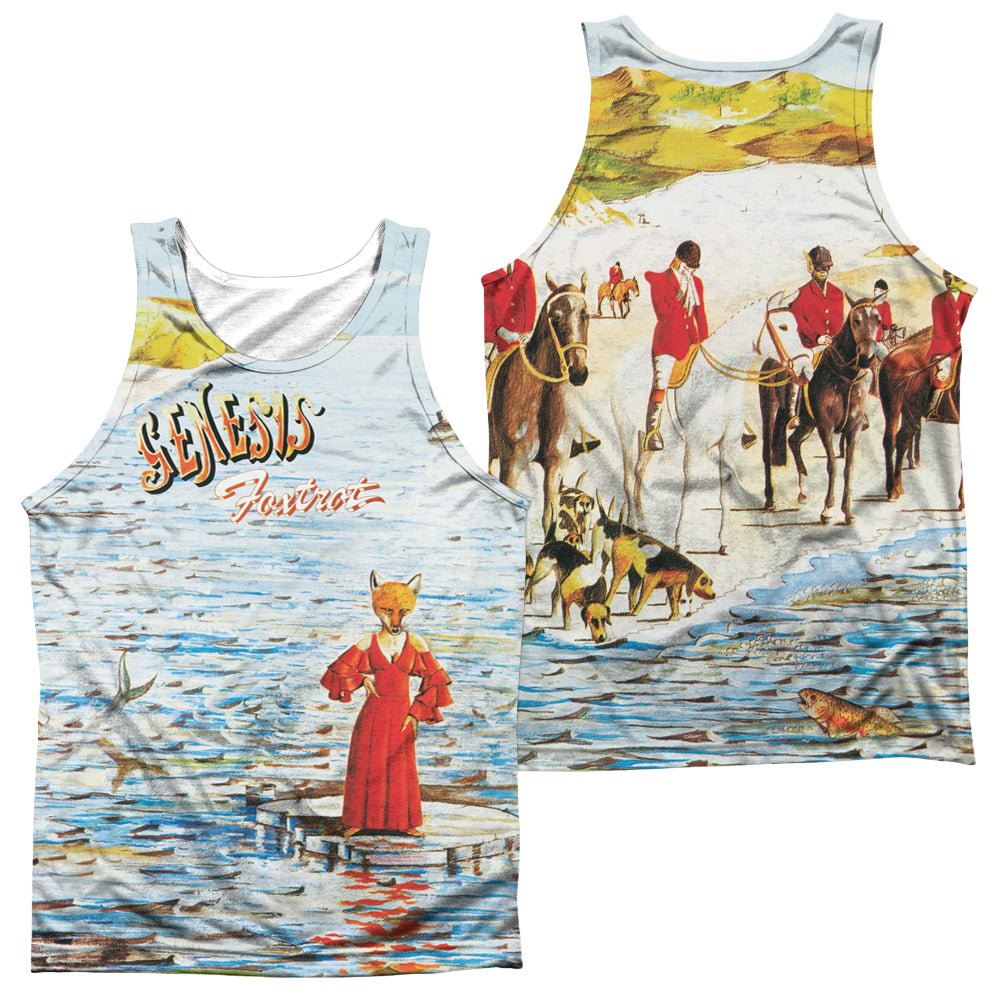 Genesis Foxtrot Cover (Front/Back Print) - Men's All Over Print Tank Top Men's All Over Print Tank Genesis