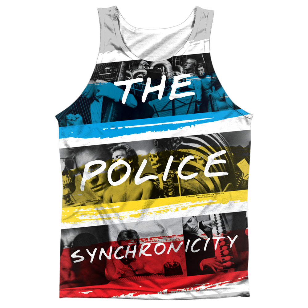 The Police Synchronicity - Men's All Over Print Tank Top Men's All Over Print Tank The Police