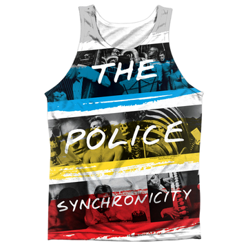 The Police Synchronicity men's all-over print tank