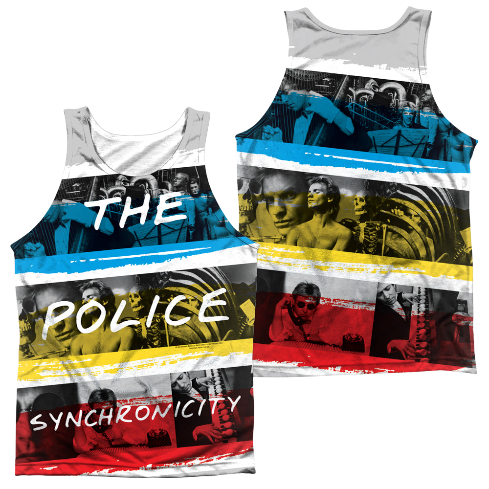 The Police Synchronicity (Front/Back Print) - Men's All Over Print Tank Top Men's All Over Print Tank The Police