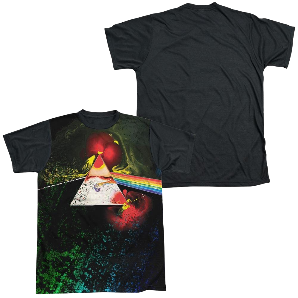 Pink Floyd Dark Side Of The Moon Men's Black Back T-Shirt Men's Black Back T-Shirt Pink Floyd
