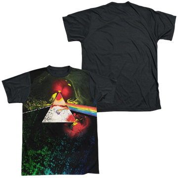 Pink Floyd Dark Side Of The Moon men's black back t-shirt