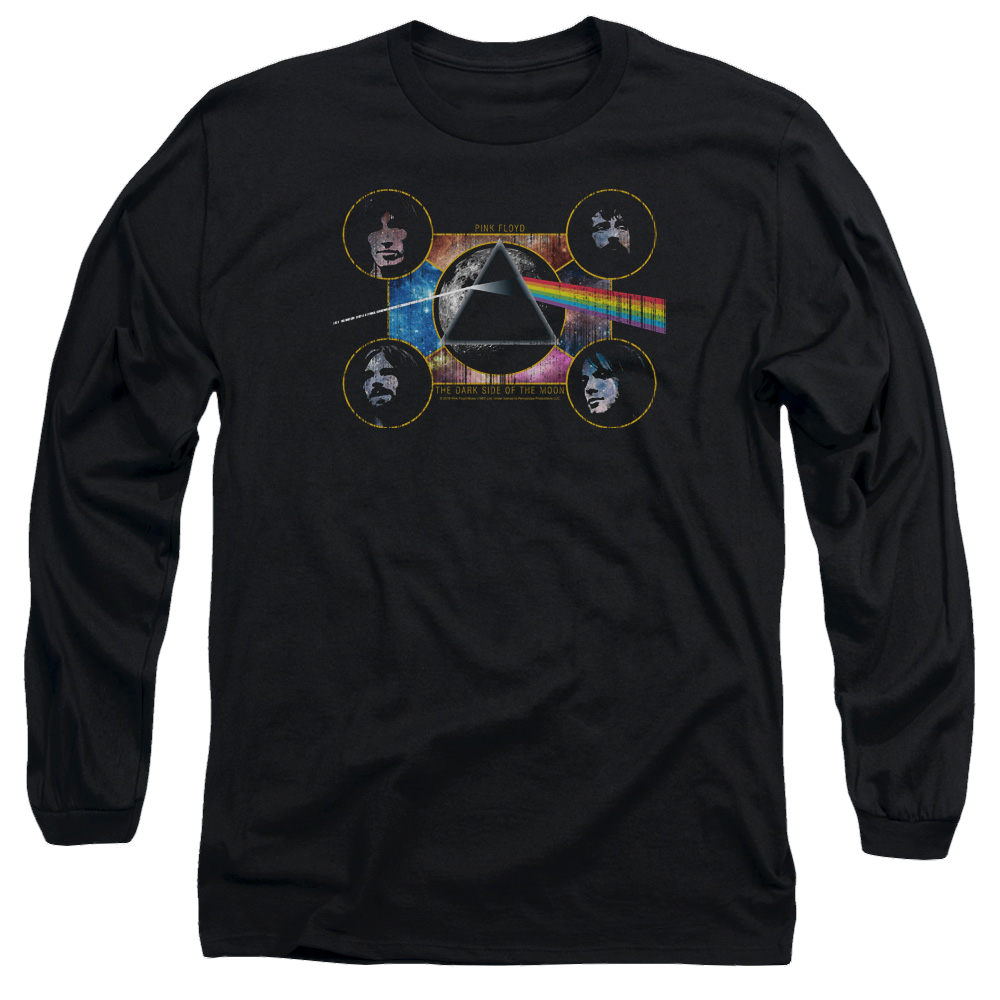 Pink Floyd Dark Side Heads Men's Long Sleeve T-Shirt Men's Long Sleeve T-Shirt Pink Floyd