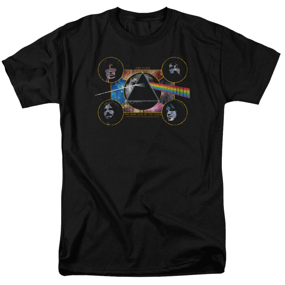 Pink Floyd Dark Side Heads - Men's Regular Fit T-Shirt Men's Regular Fit T-Shirt Pink Floyd