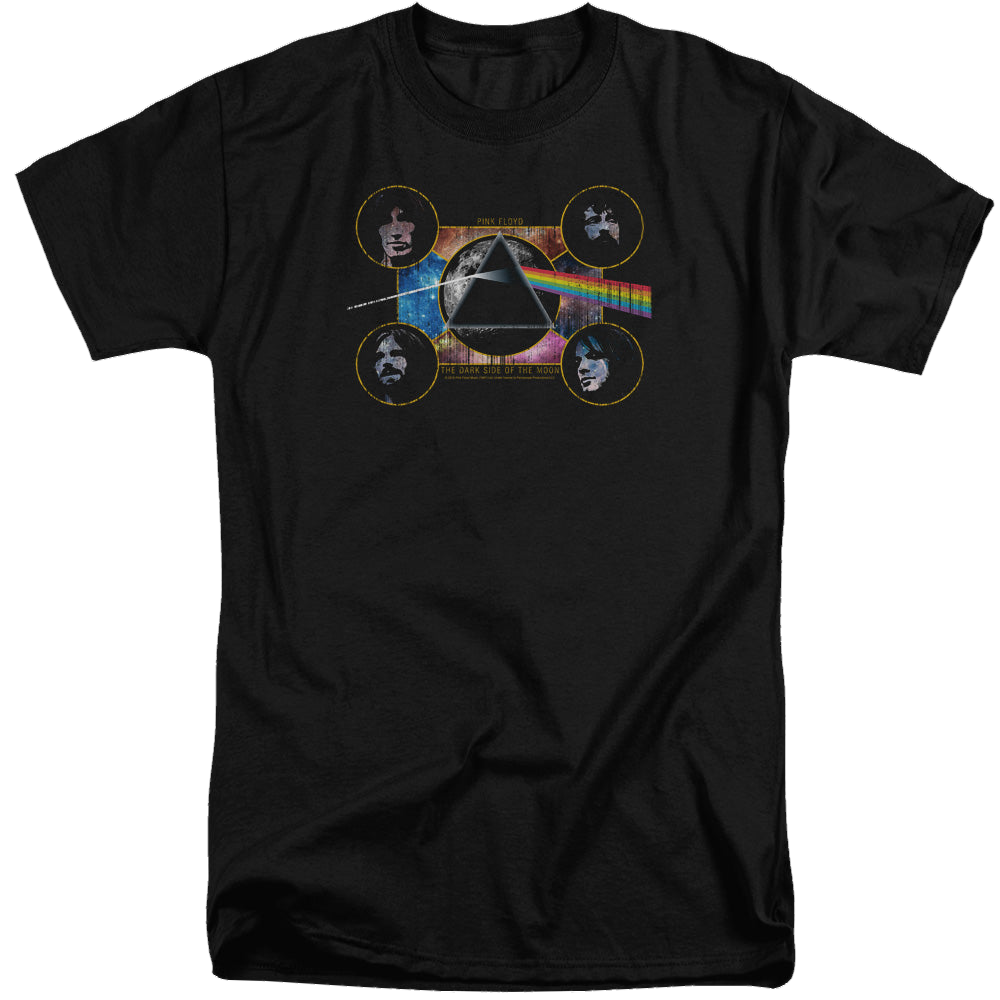 Pink Floyd Dark Side Heads - Men's Tall Fit T-Shirt Men's Tall Fit T-Shirt Pink Floyd