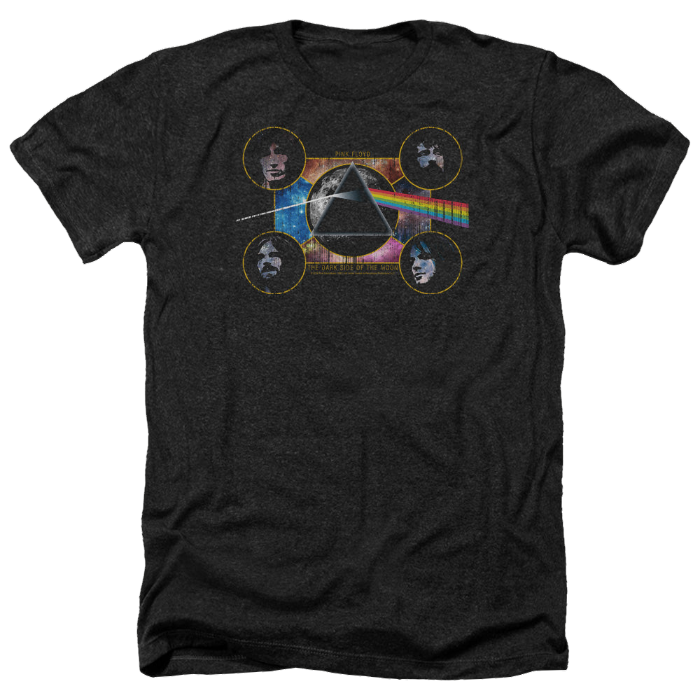 Pink Floyd Dark Side Heads - Men's Heather T-Shirt Men's Heather T-Shirt Pink Floyd