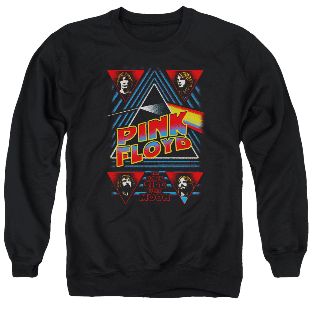Pink Floyd Dark Side Men's Crewneck Sweatshirt Men's Crewneck Sweatshirt Pink Floyd
