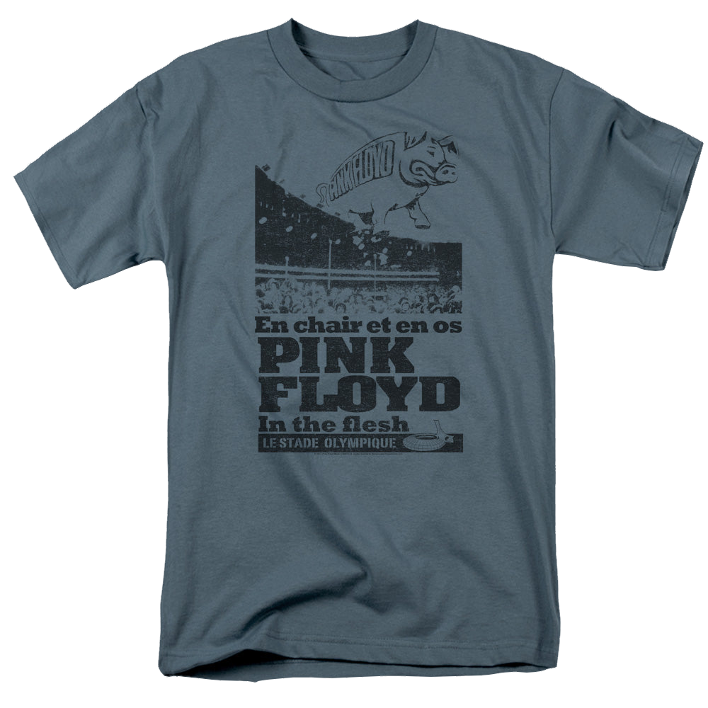 Pink Floyd In The Flesh - Men's Regular Fit T-Shirt Men's Regular Fit T-Shirt Pink Floyd