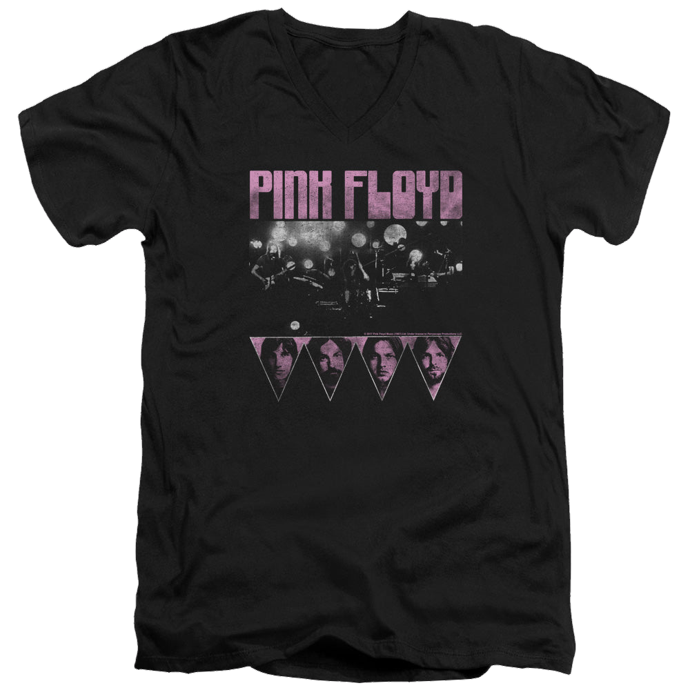 Pink Floyd Pink Four - Men's V-Neck T-Shirt Men's V-Neck T-Shirt Pink Floyd