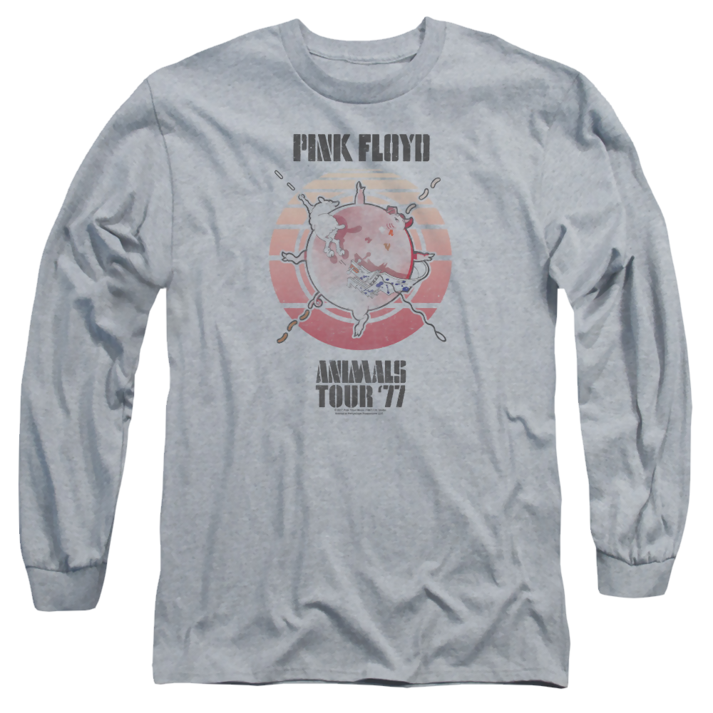 Pink Floyd Animals Tour 77 Men's Long Sleeve T-Shirt Men's Long Sleeve T-Shirt Pink Floyd