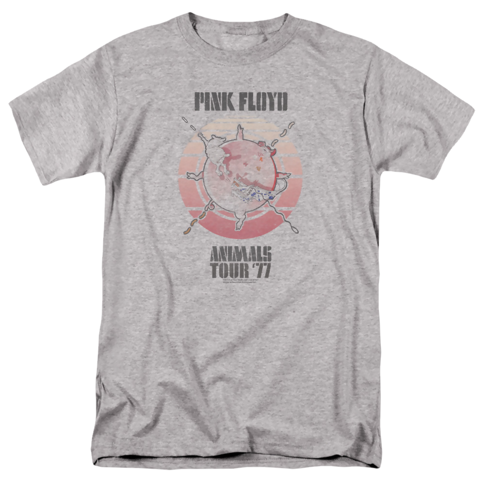 Pink Floyd Animals Tour 77 - Men's Regular Fit T-Shirt Men's Regular Fit T-Shirt Pink Floyd